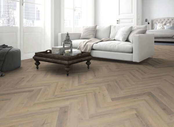 Greige Oak Herringbone 12mm - Image 4