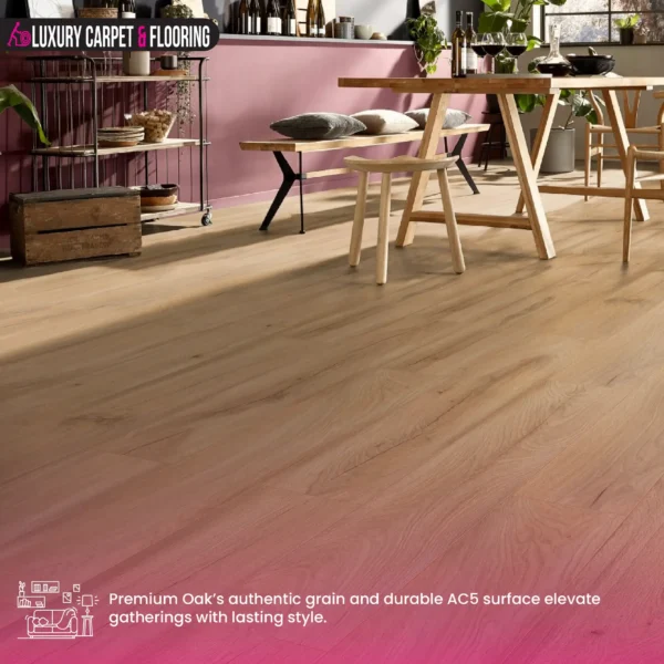 Premium Oak 12mm AC5 Laminate Flooring – Robusto Collection - Image 6