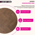 Arden Engineered Oak Herringbone – Engineered Wood Flooring - Image 2