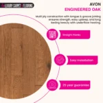 Avon Engineered Oak – Plank Engineered Wood Flooring - Image 4