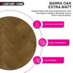 Barra Oak Extra Matt – Herringbone Engineered Wood Flooring - Image 4