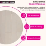 Brighstone Engineered Oak – Plank Engineered Wood Flooring - Image 3
