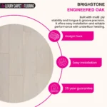 Brighstone Engineered Oak – Plank Engineered Wood Flooring - Image 4