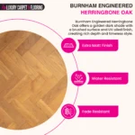 Burnham Engineered Herringbone Oak – Engineered Wood Flooring - Image 2