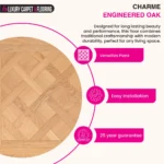 Charme Engineered Oak – Versailles Engineered Wood Flooring - Image 4