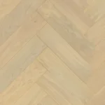 White Creamy Oak Extra Matt – Herringbone Engineered Wood Flooring - Image 5