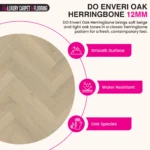 DO Enveri Oak Herringbone 12mm | Lignum Fusion Flooring - Image 4