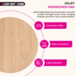 Dalby Engineered Oak – Plank Engineered Wood Flooring - Image 2