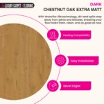 Dark Chestnut Oak Extra Matt – Plank Engineered Wood Flooring - Image 4