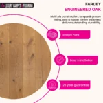 Farley Engineered Oak – Plank Engineered Wood Flooring - Image 4