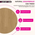 Gingerbread Oak Natural – Plank Vinyl Flooring - Image 2