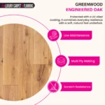 Greenwood Engineered Oak – Plank Engineered Wood Flooring - Image 3