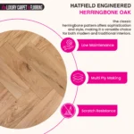 Hatfield Engineered Herringbone Oak – Engineered Wood Flooring - Image 3