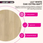 Lily White Oak Extra Matt – Plank Engineered Wood Flooring - Image 2