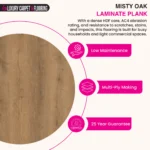 LP335 Misty Oak – Plank Laminate Flooring - Image 2