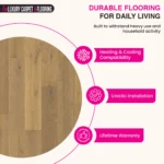 Mustard Oak Extra Matt Dark Brown – Plank Engineered Wood Flooring - Image 3