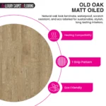 Old Oak Matt Oiled – Plank LVT Flooring - Image 4