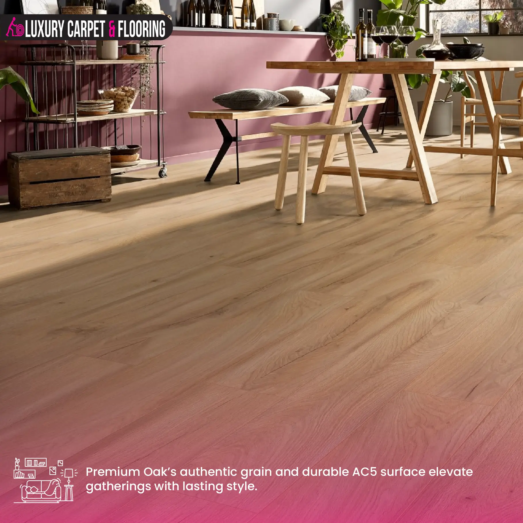 Premium-Oak-12MM-AC5-04 Premium Oak – 12mm AC5 Plank Laminate Flooring | Robusto Collection - Image 1