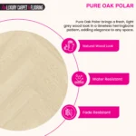 Pure Oak Polar – Herringbone LVT Flooring - Image 2