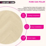Pure Oak Polar – Herringbone LVT Flooring - Image 4