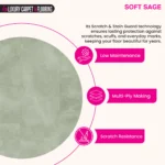 Soft Sage Green – LVT Tile Flooring - Image 2