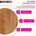 Tollymore Engineered Oak – Plank Engineered Wood Flooring - Image 3
