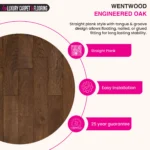 Wentwood Engineered Oak – Plank Engineered Wood Flooring - Image 4