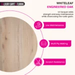 Whiteleaf Engineered Oak – Plank Engineered Wood Flooring - Image 3