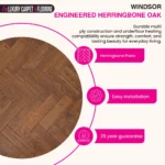 Windsor Engineered Herringbone Oak – Engineered Wood Flooring - Image 4