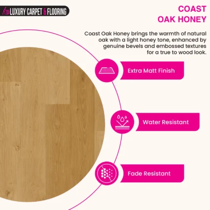 Coast Oak Honey – Plank Vinyl Flooring