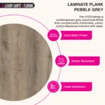 LP333 Pebble Grey – Plank Laminate Flooring