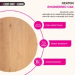 Heaton Engineered Oak – Plank Engineered Wood Flooring