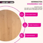 Herrington Engineered Oak – Plank Engineered Wood Flooring
