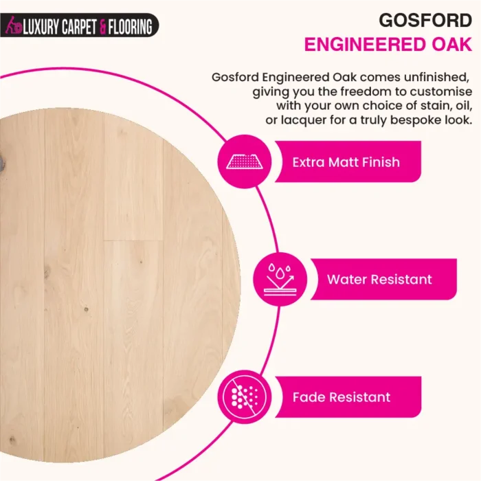 a2 Gosford Engineered Oak – Plank Engineered Wood Flooring - Image 1