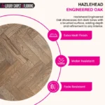 Hazlehead Engineered Oak – Herringbone Engineered Wood Flooring