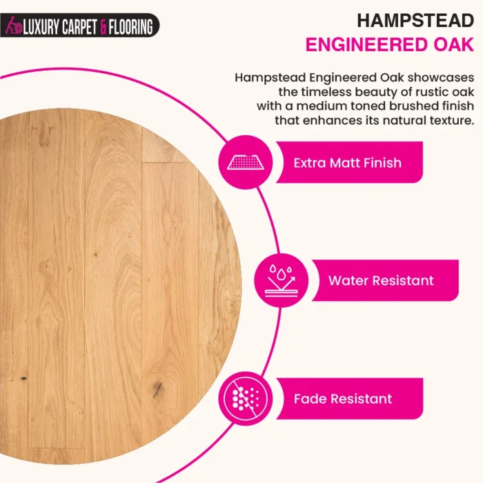 a2 Hampstead Engineered Oak – Plank Engineered Wood Flooring - Image 1