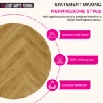 Natural Herringbone – Vinyl Flooring