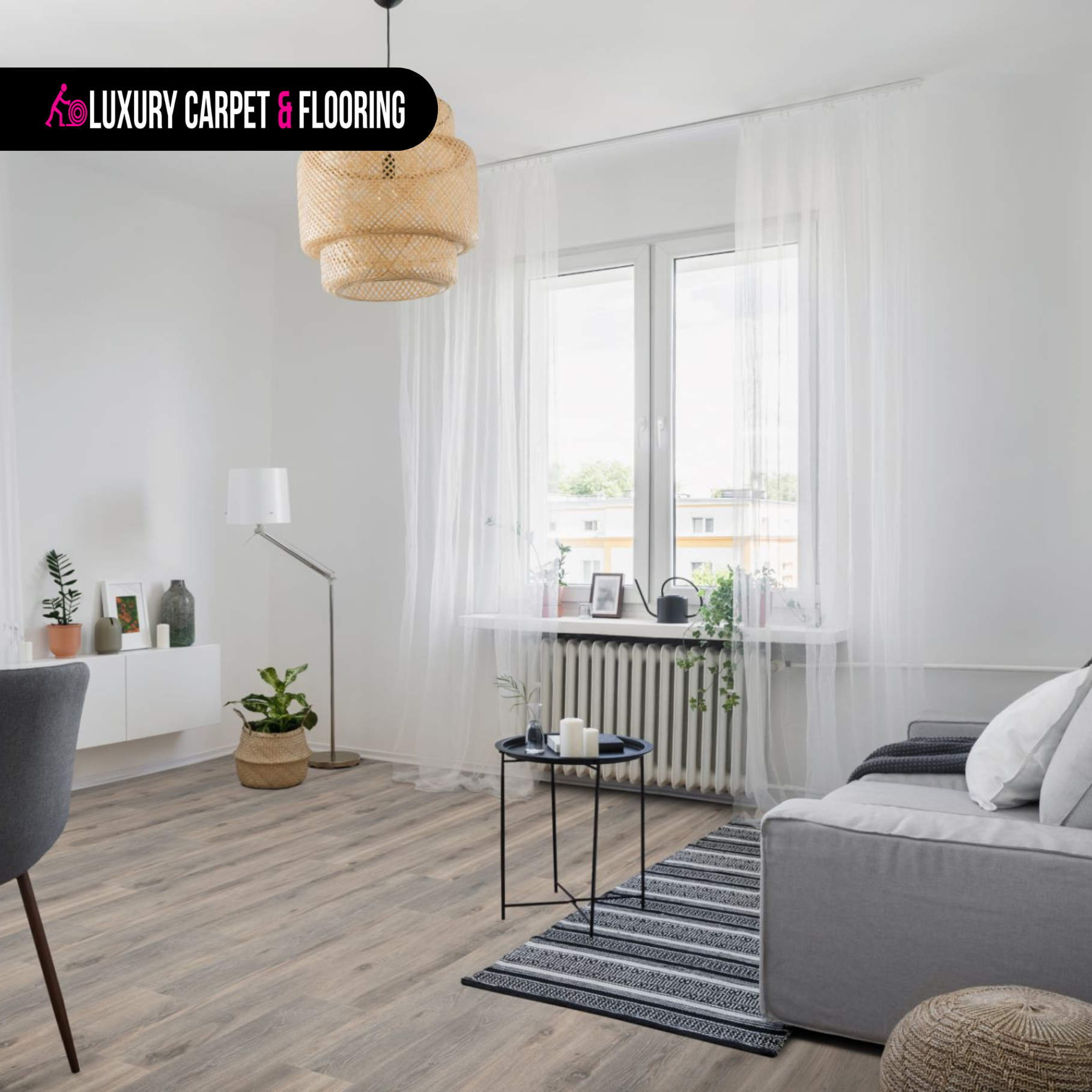 Lignum Fusion 12mm Volcanic Oak Lignum Fusion 12mm Volcanic Oak – Rich Wood Texture Plank Laminate Flooring - Image 1