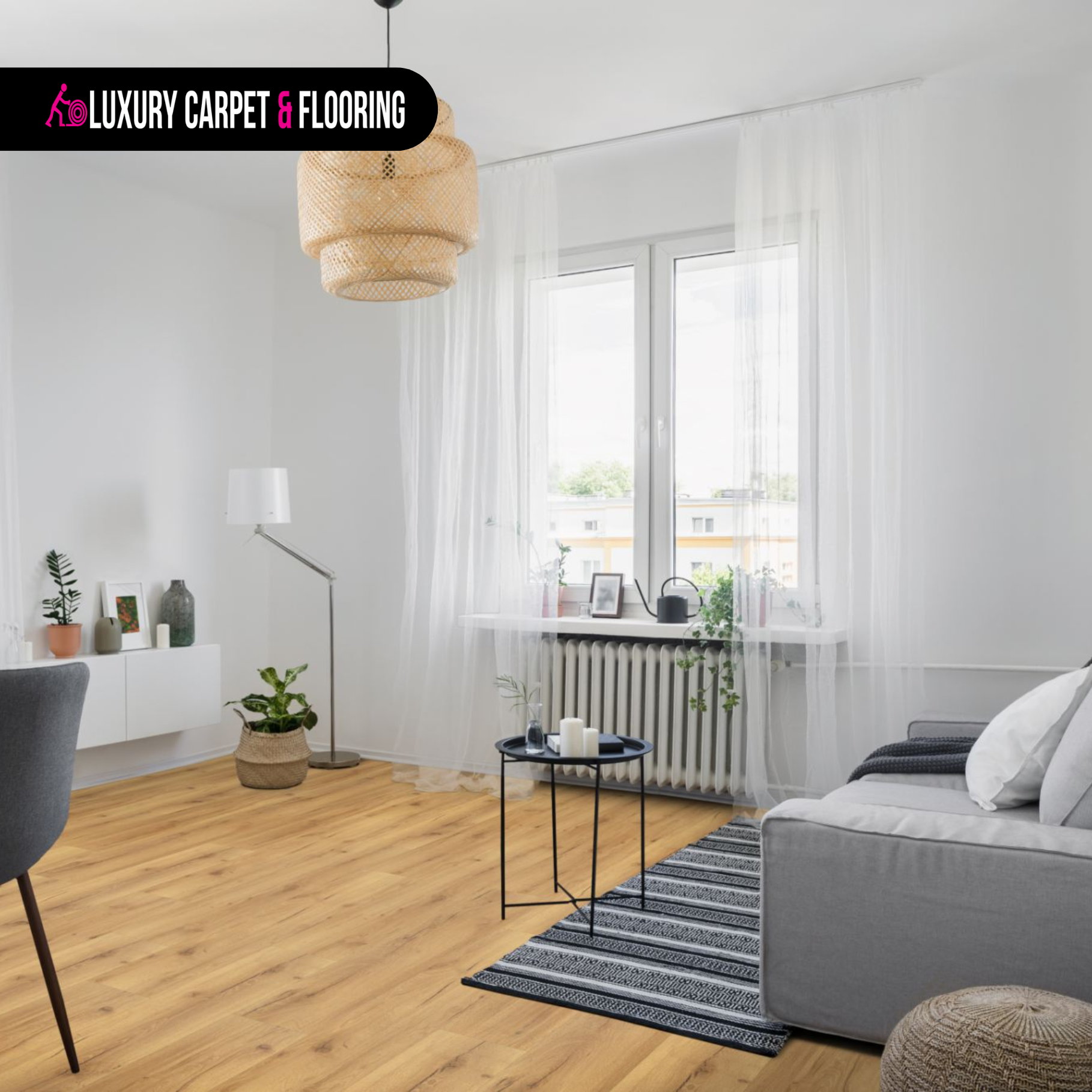Lignum Fusion Premium Robust Natural Oak Carpet and Flooring Delivery Options in Birmingham