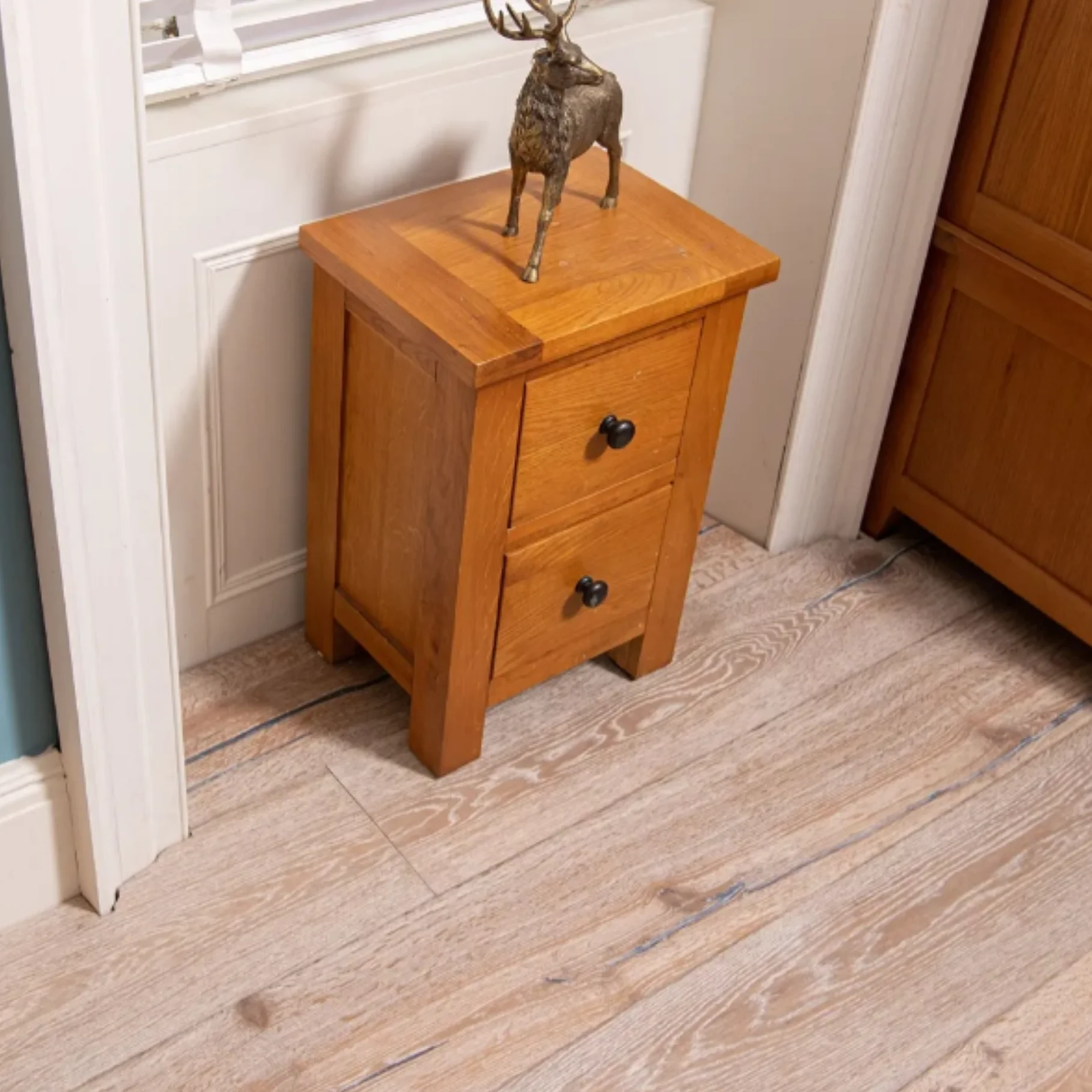 WANDSWORTH - 220 GREY DISTRESSED - HARDWAX OILED WANDSWORTH - 220 GREY DISTRESSED - HARDWAX OILED Plank Flooring - Image 1